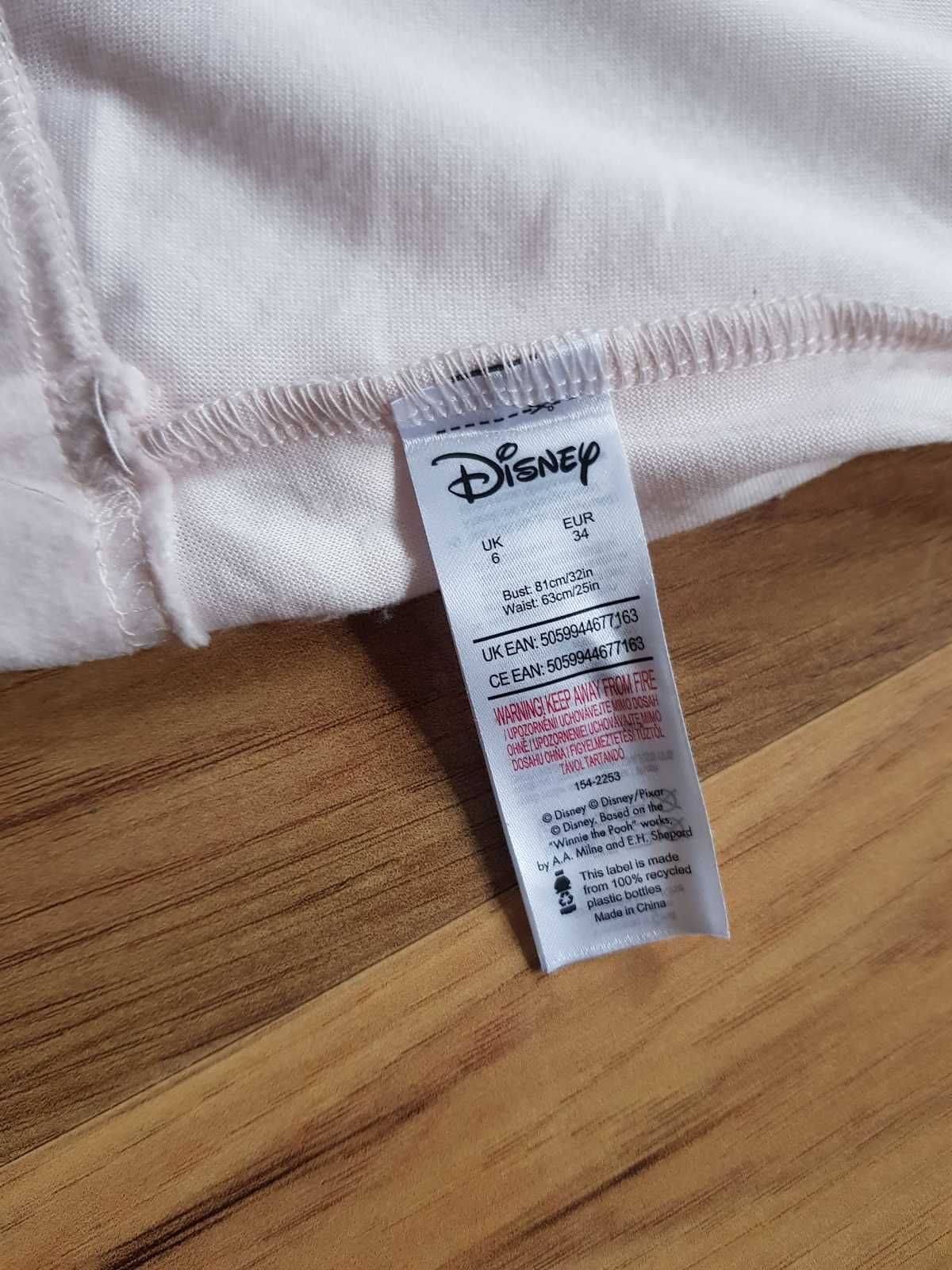 Piżama Disney Bambi i Tuptuś Thumper Tesco jasnoróżowa bluzka EUR 34