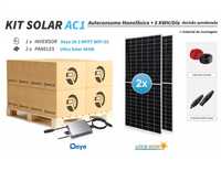 Kit 1 Auto consumo Solar 4 kWhdia
