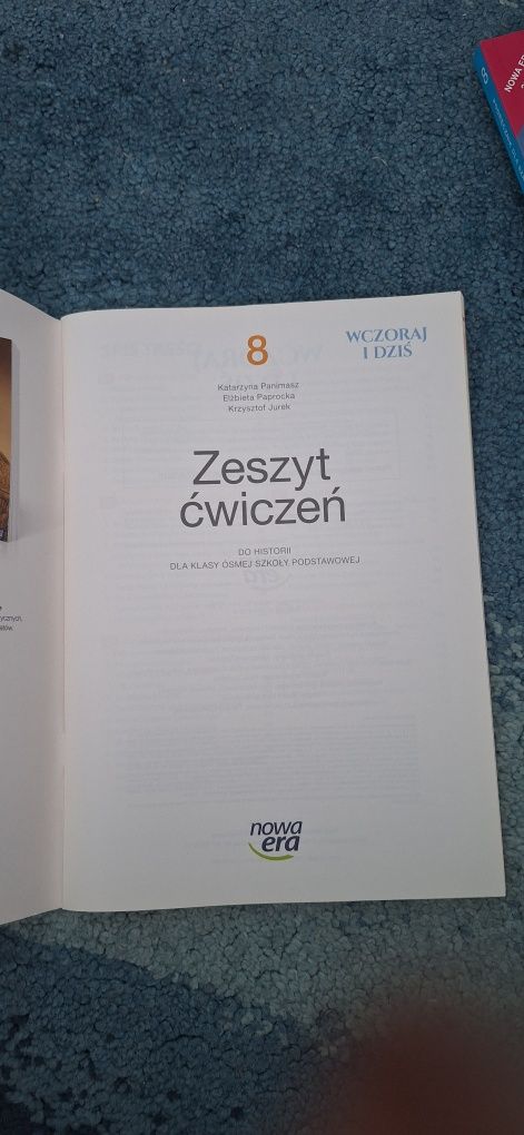 Wczoraj i dzis 8 (zeszyt ćwiczeń, szkoła podstawowa)