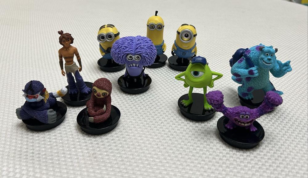 Фігурки з кінотеатру зі стаканів Крудс Міньони Корпорація монстрів