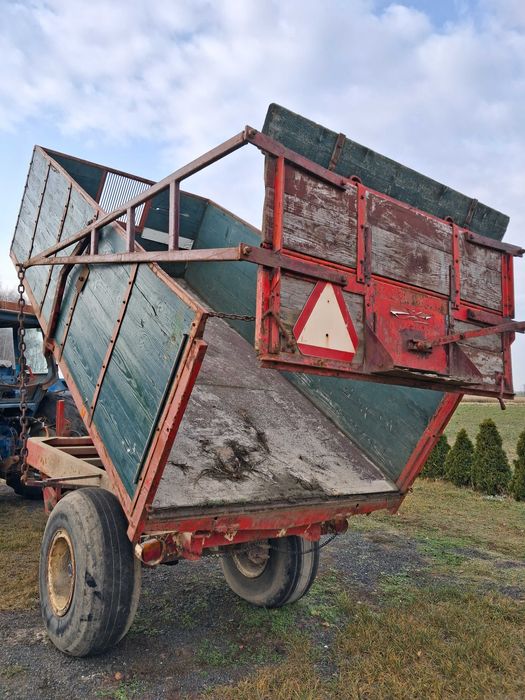 Kipper 6ton przyczepa wywrotka Miedema Pronar transport