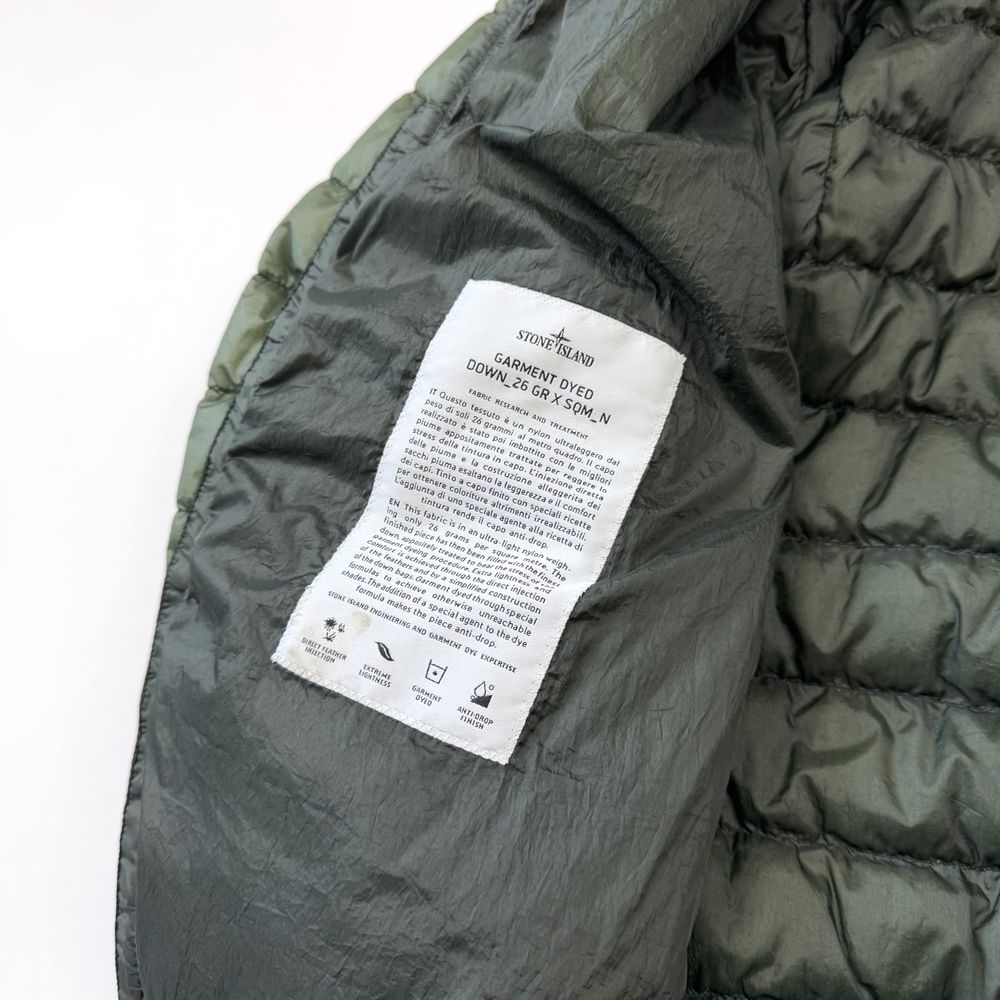 stone island micro down мікропуховик оригінальний
