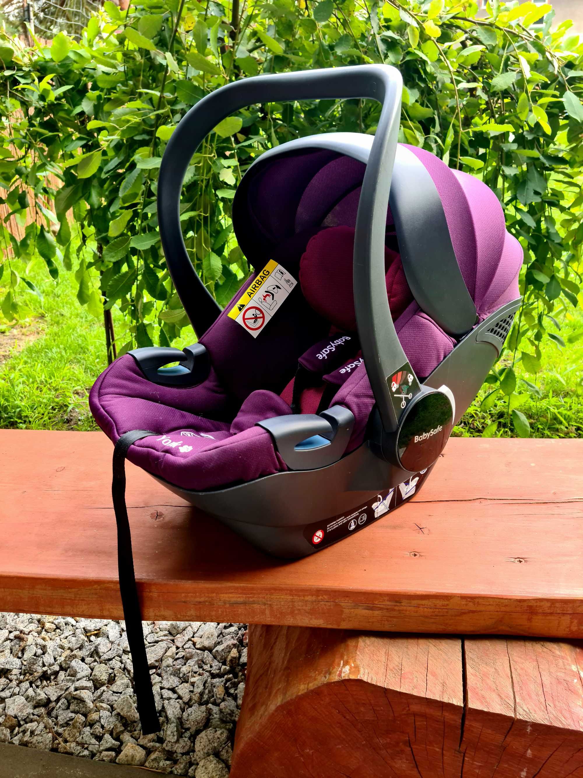 Fotelik samochodowy * BabySafe * YORK i-Size Fix, 0-13 kg,