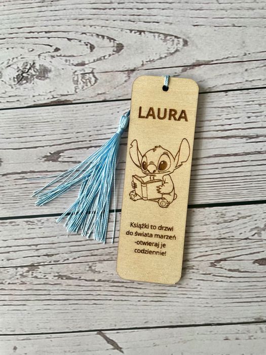 Zakładka do książki/ zakładka personalizowana/ prezent/sklejka