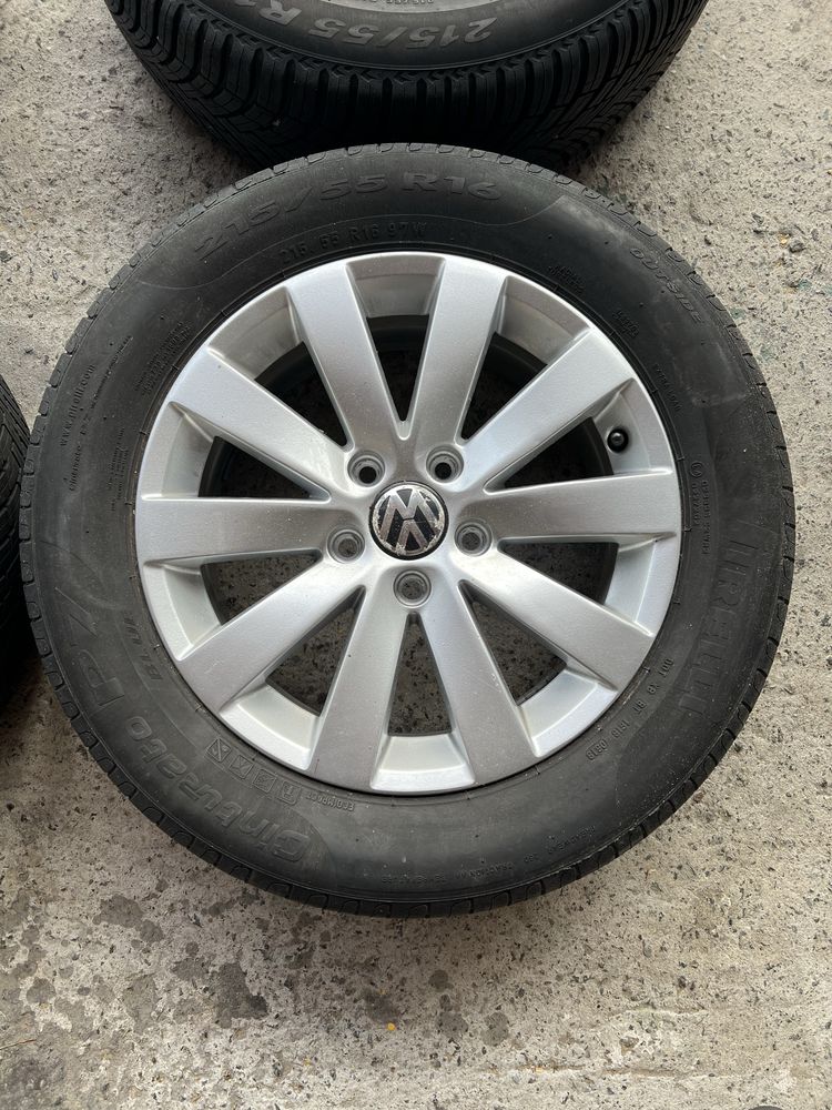 Продам диски R 16 с резиной Vw B7.