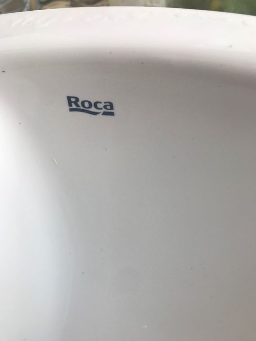Lavatório bancada ROCA modelo terra com 2 meses de uso motivo troca