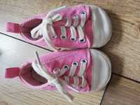 Buty niechodki różowe wkładka 11 cm
