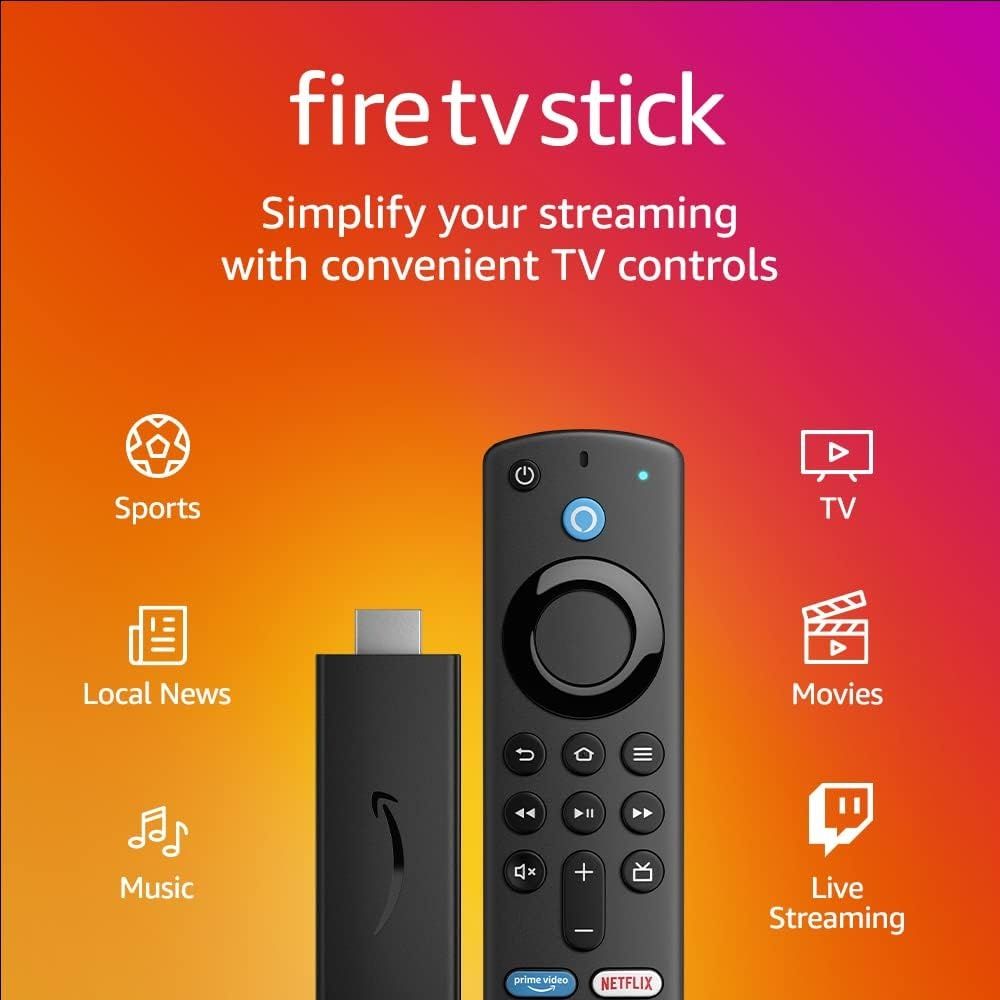 Novos Fire Tv Stick, 4k, 4k Max wifi 6E com comando