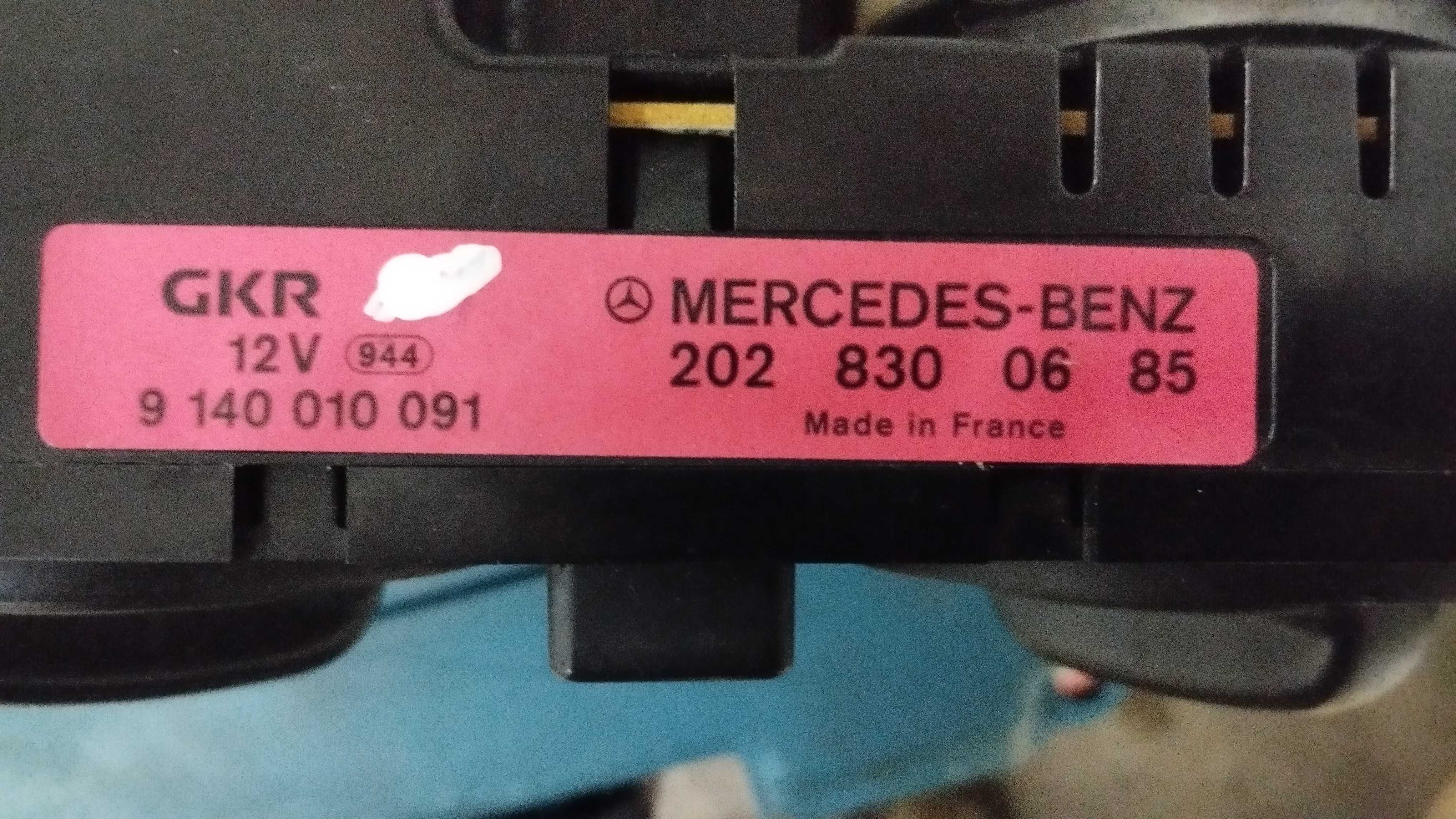 controlador de AC mercedes
