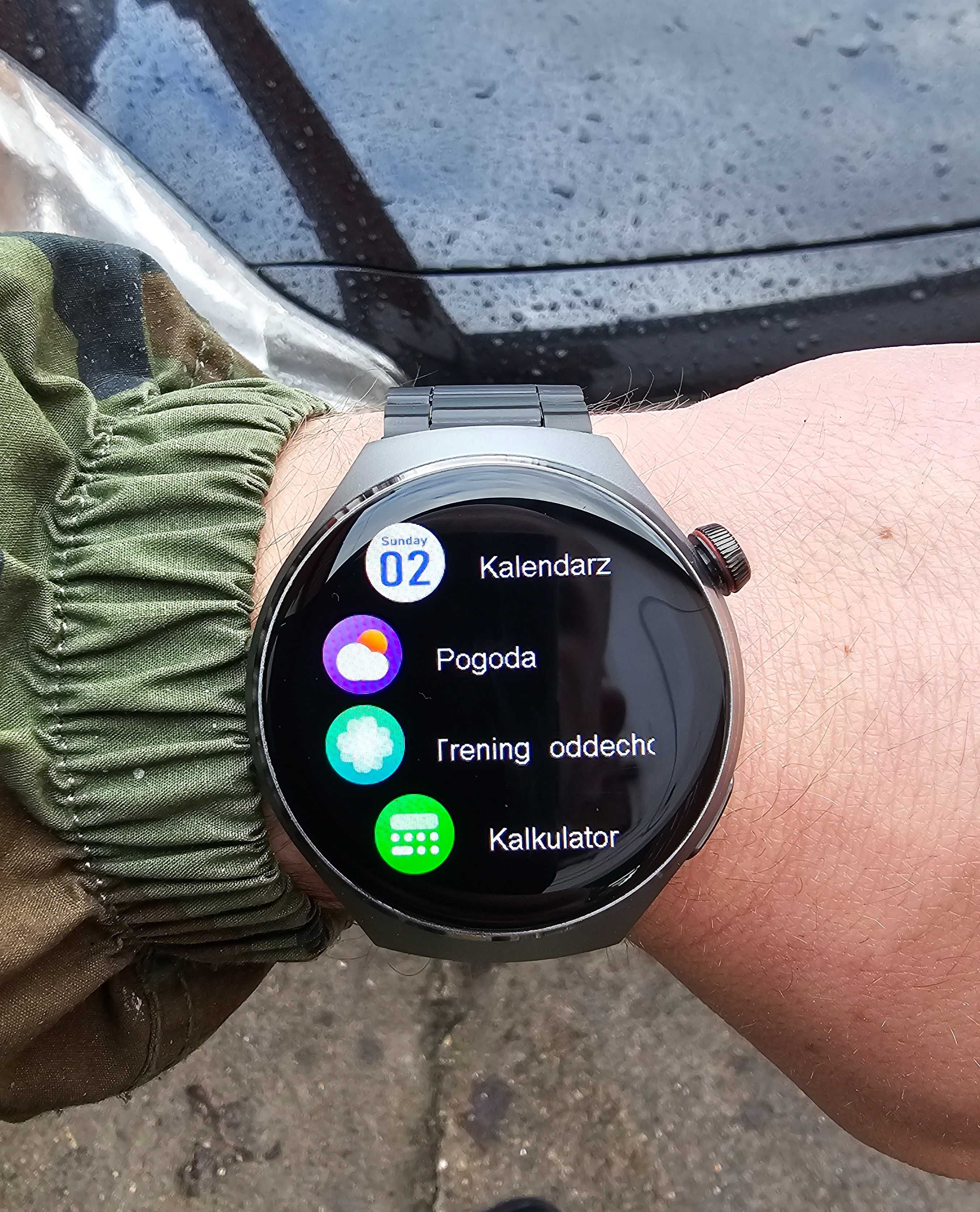 Watch GT 4 PRO smartwach/amoled/3 paski