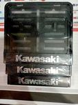 Motocyklowa Ramka do tablicy rejestracyjnej  3D KAWASAKI