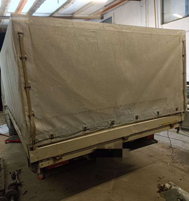 Skrzynia zabudowa plandeka transit Ducato regulowana