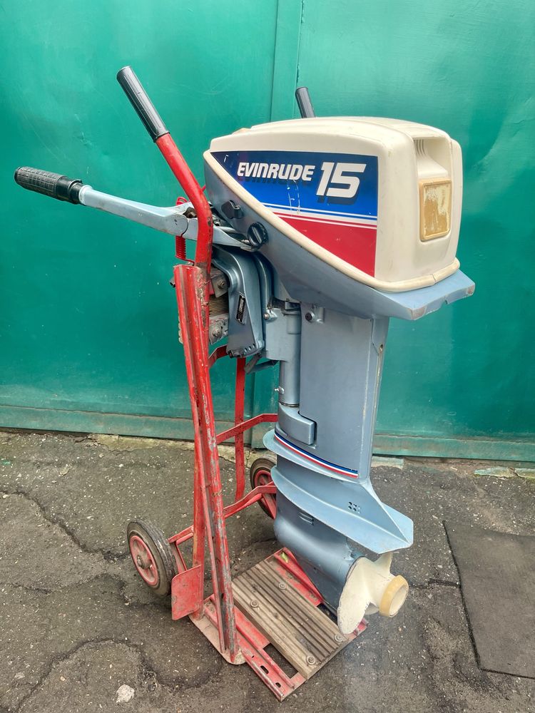 Лодочний мотор, двигун Евінруд 15/Evinrude 15 лодочный двигатель