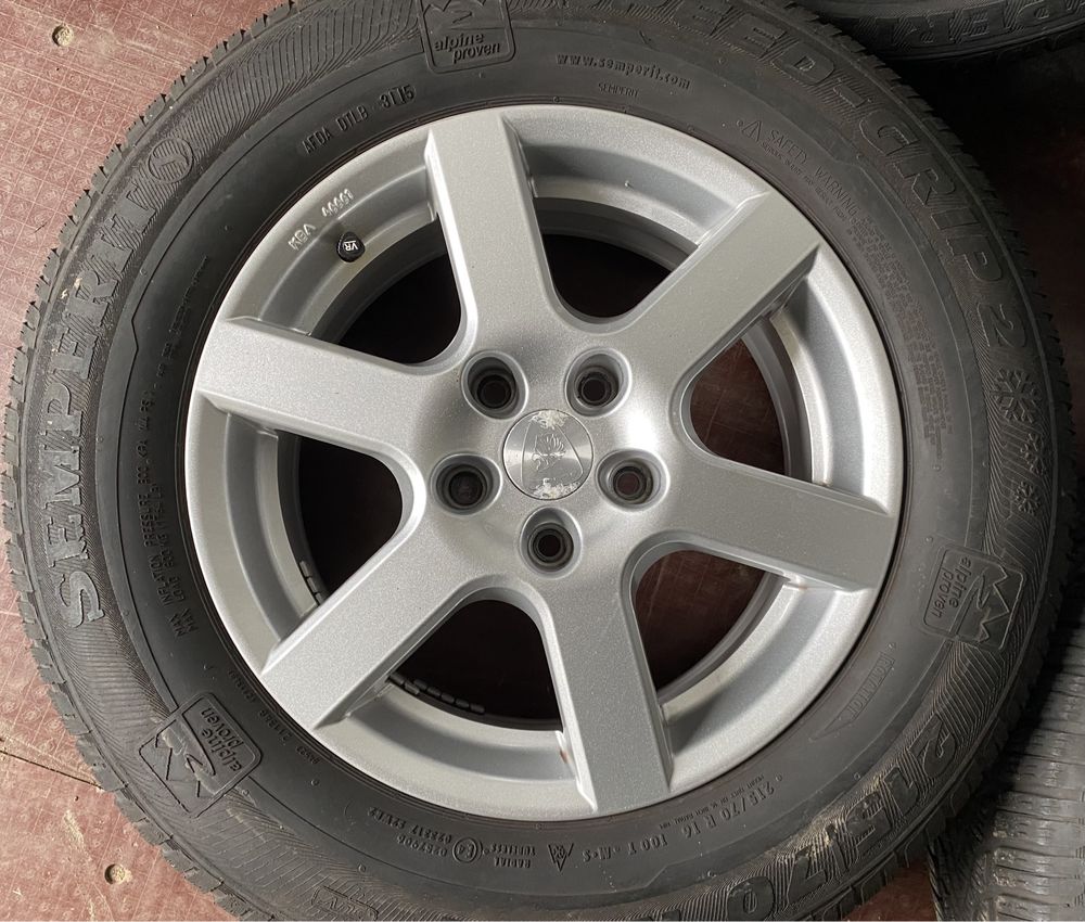 Alufelgi z oponami 215/70 R16 Kia Sportage Hyundai Tucson IX35 5x114,3