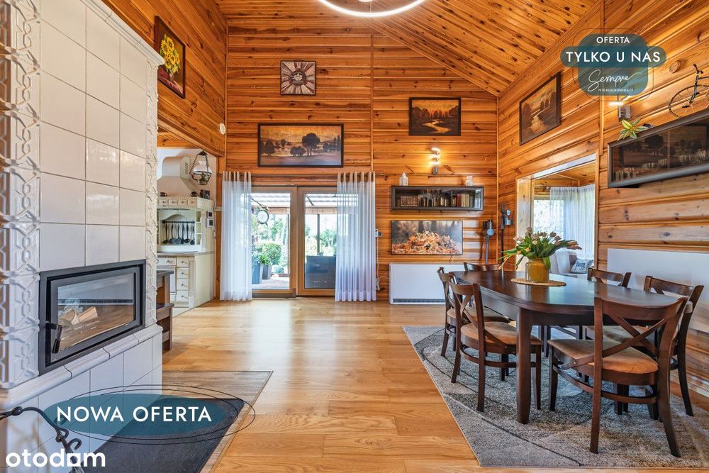 Dom jak z Bajki nad rzeką Wartą