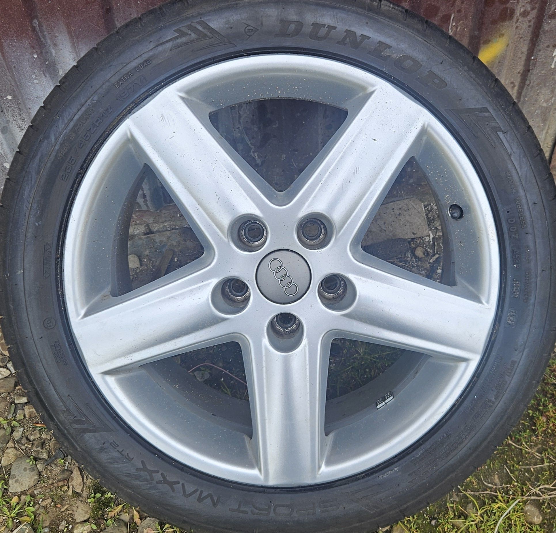 Felgi Audi 17"  5x112 57mm  bez opon