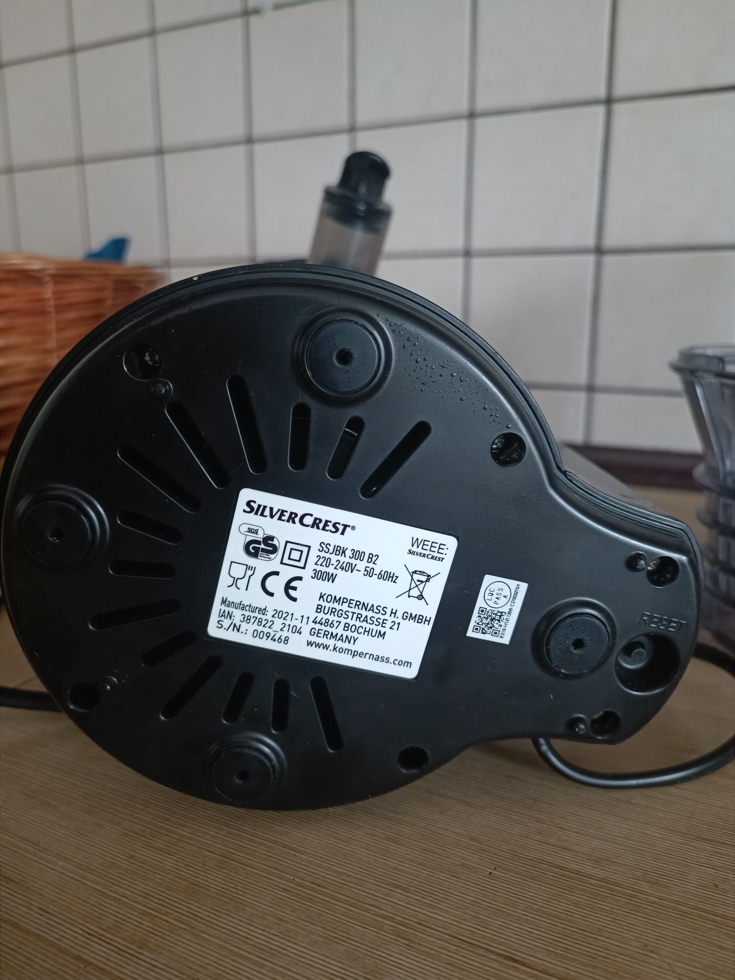 Sokowirówka wolnoobrotowa