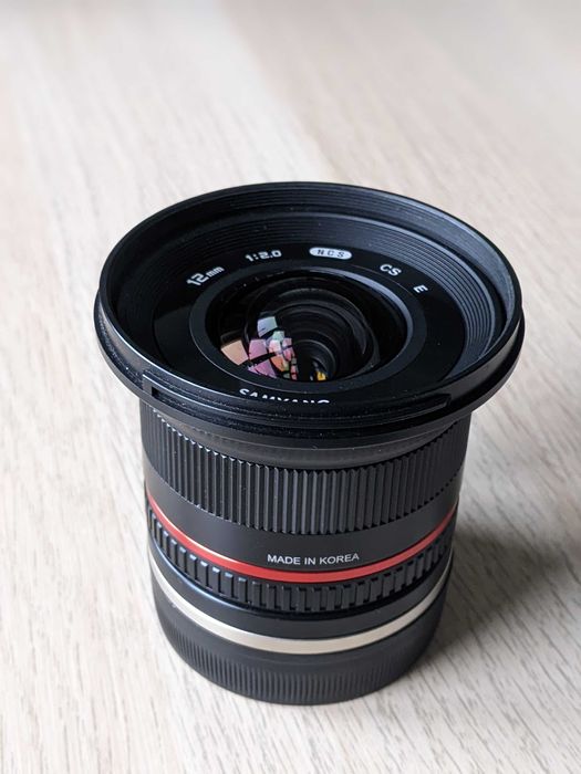 Obiektyw Manualny Samyang 12mm F2.0 NCS CS Sony E APS-C