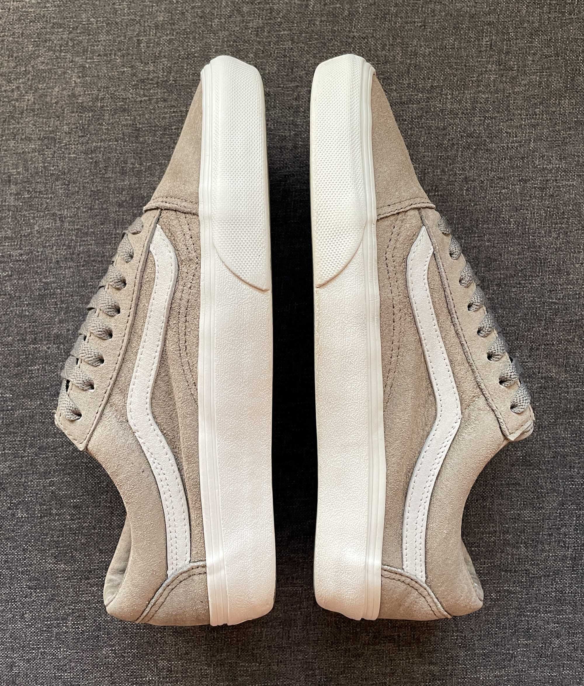 Vans Old Skool Suede Grey кеди сірі замшеві