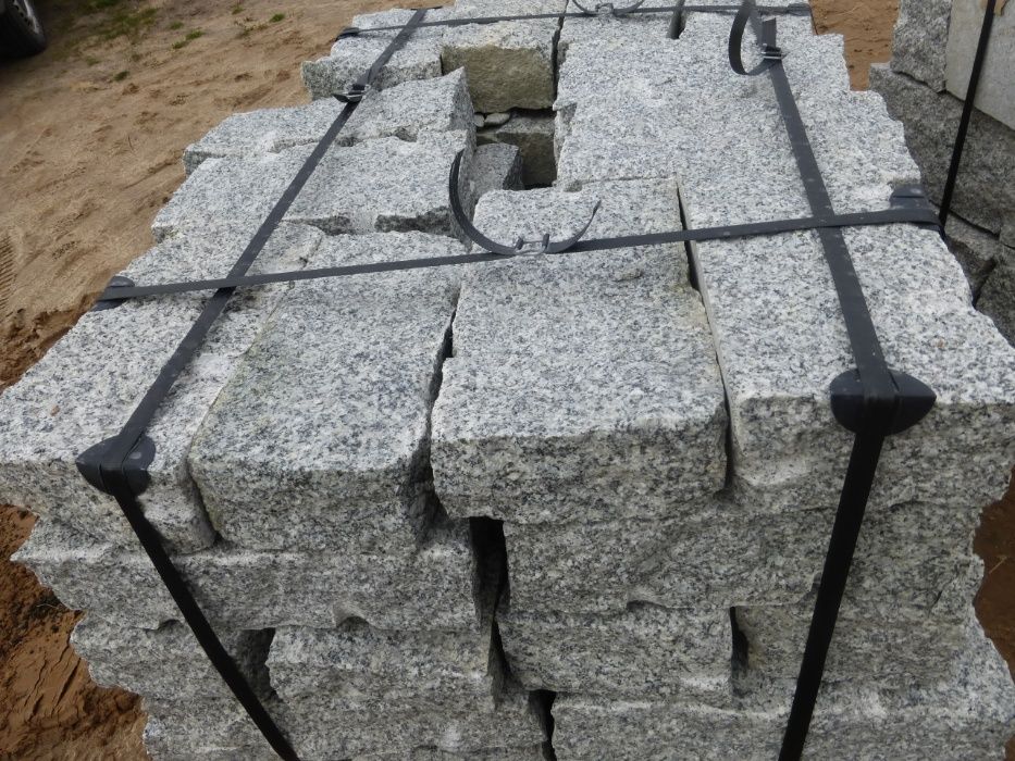 Granit Palisada granitowa Obrzeże Kamień Grys Ogrodowy Kostka Gabion