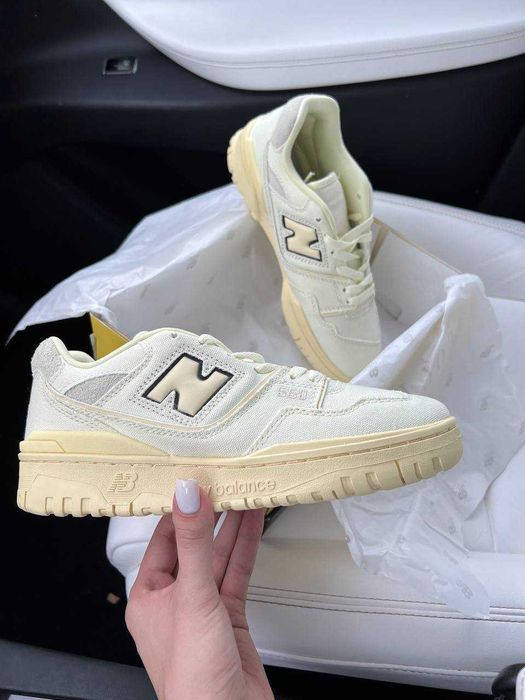 Кросівки New Balance 550 Textile Cream premium
