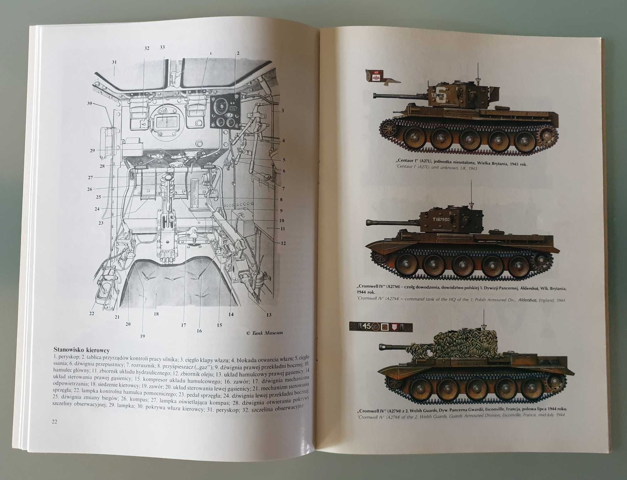 Militaria, monografia nr 14 - Cromwell, Janusz Ledwoch