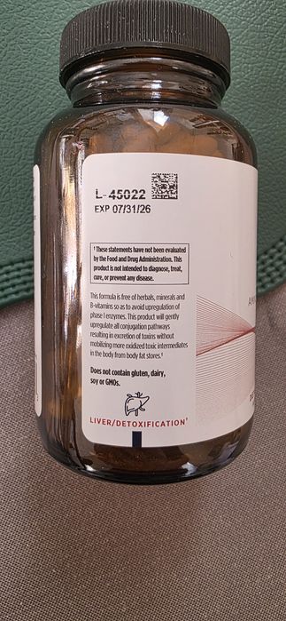 Амінокислоти для підтримки детоксикації, 90 кап, відкрита банка
