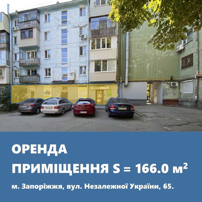 Комерційне приміщення на пл. Профспілок.