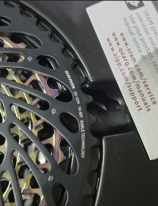 KASETA SRAM XX1 XG-1299 Eagle 10-50 Rainbow Nowa BOX