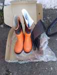 Buty kalosze pilarza