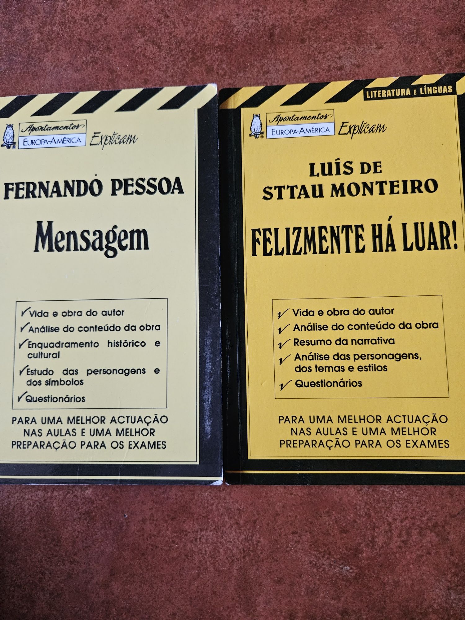 Livros auxiliares obras 12 ano