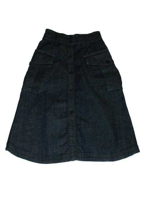 Vintage JEANS dżinsowa spódnica grunge 36 38