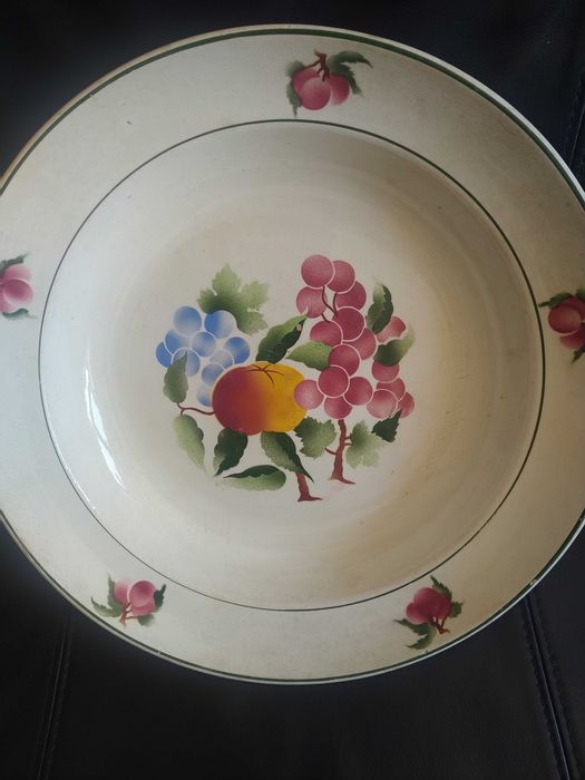 Antigo prato, pratão, (37 cm), da extinta Fábrica Cesol. Anos 60.