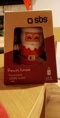Pendrive Święty Mikołaj 4000 mAh prezent na święta pod choinkę dziecka