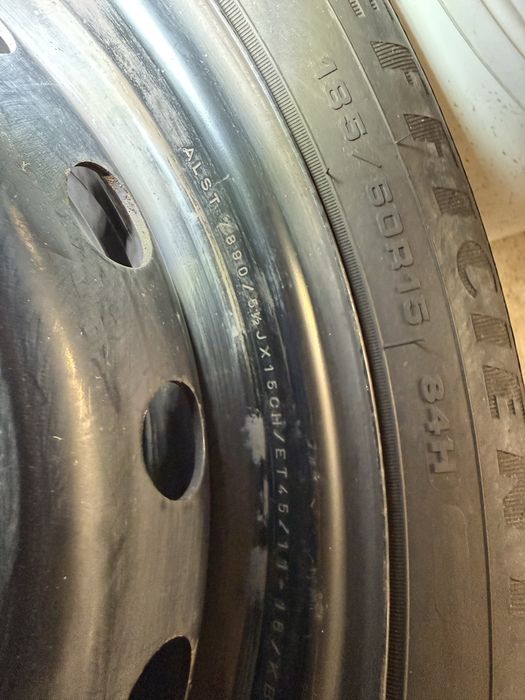 Felgi 4x100, śr54,1 rozmiar 15cali toyota, suzuki,kia, hyundai