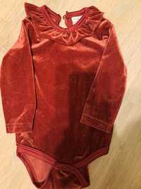 Body welurowe 3-6 m-ca 68 welur