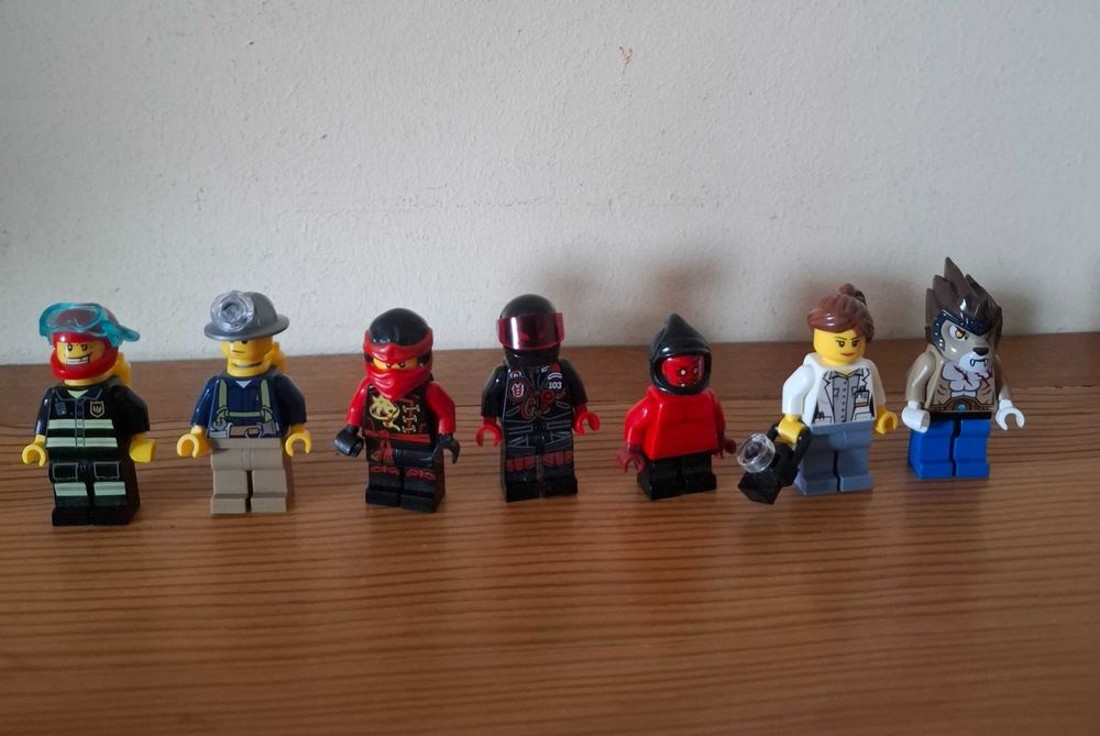 Lego - Bonecos / Figuras Mineiro, Ninjago e Outras