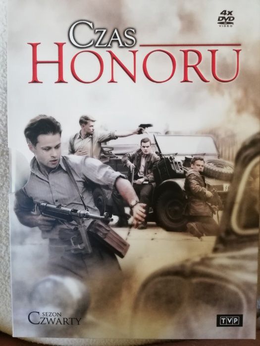 Czas honoru DVD cztery sezony w etui (z dostawą)