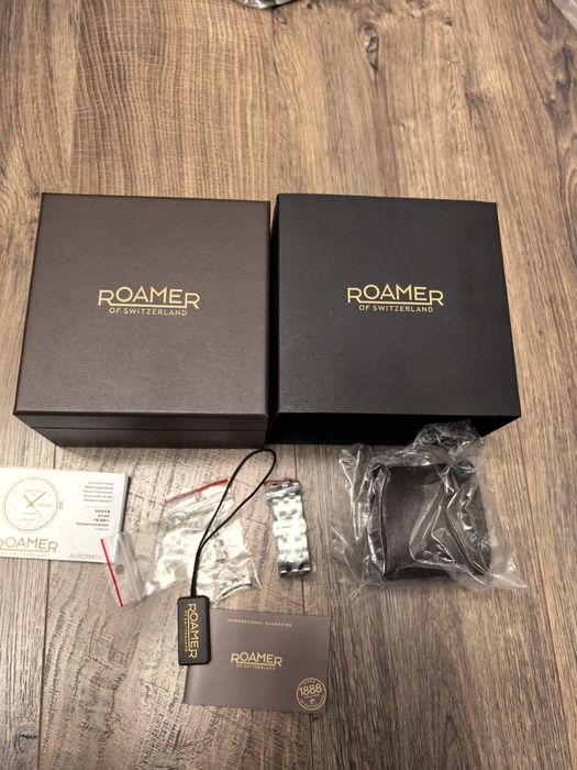 Szwajcarski zegarek męski automatyczny firmy Roamer