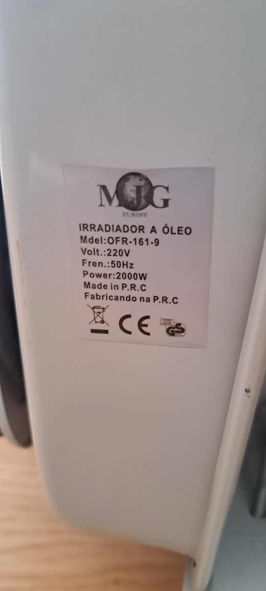 Aquecedor eletrico 2000W