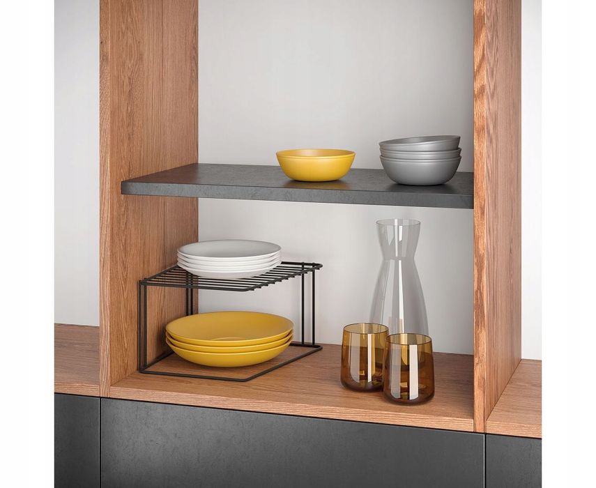 organizer stojak do szafki półka na talerze swiss