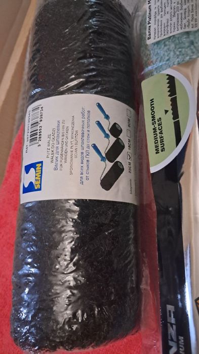 Валик Anza, шпаклювальний Semin