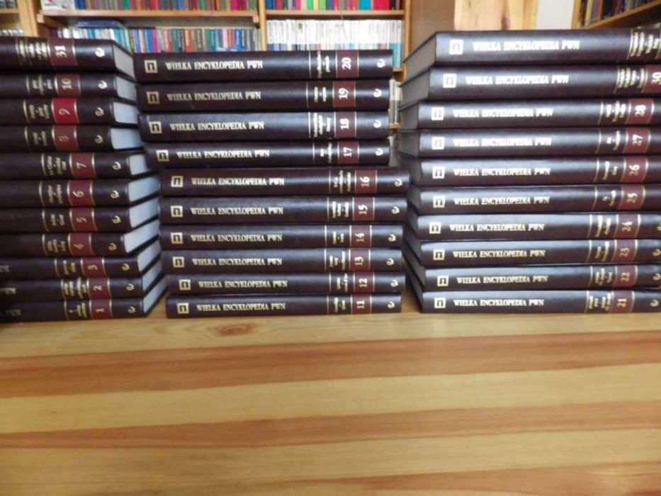 Wielka Encyklopedia PWN, 31 tomów. Komplet + CD-ROM