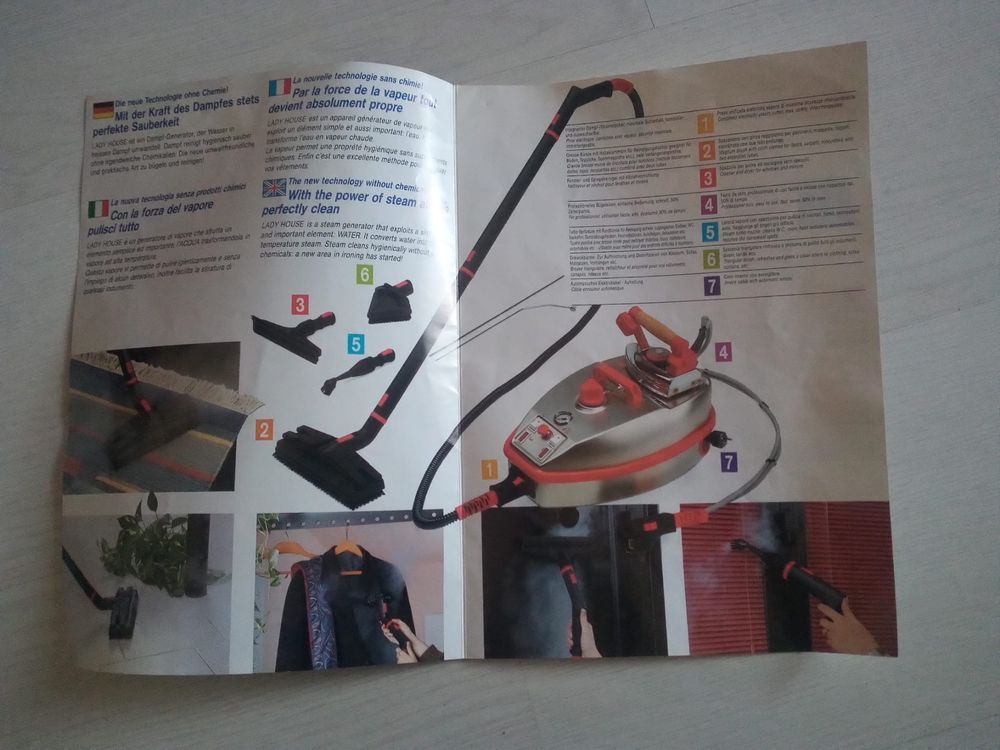 Maquina limpeza vapor estimado