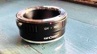 Adapter Contax/Yashica - E Mount , K&F Concept