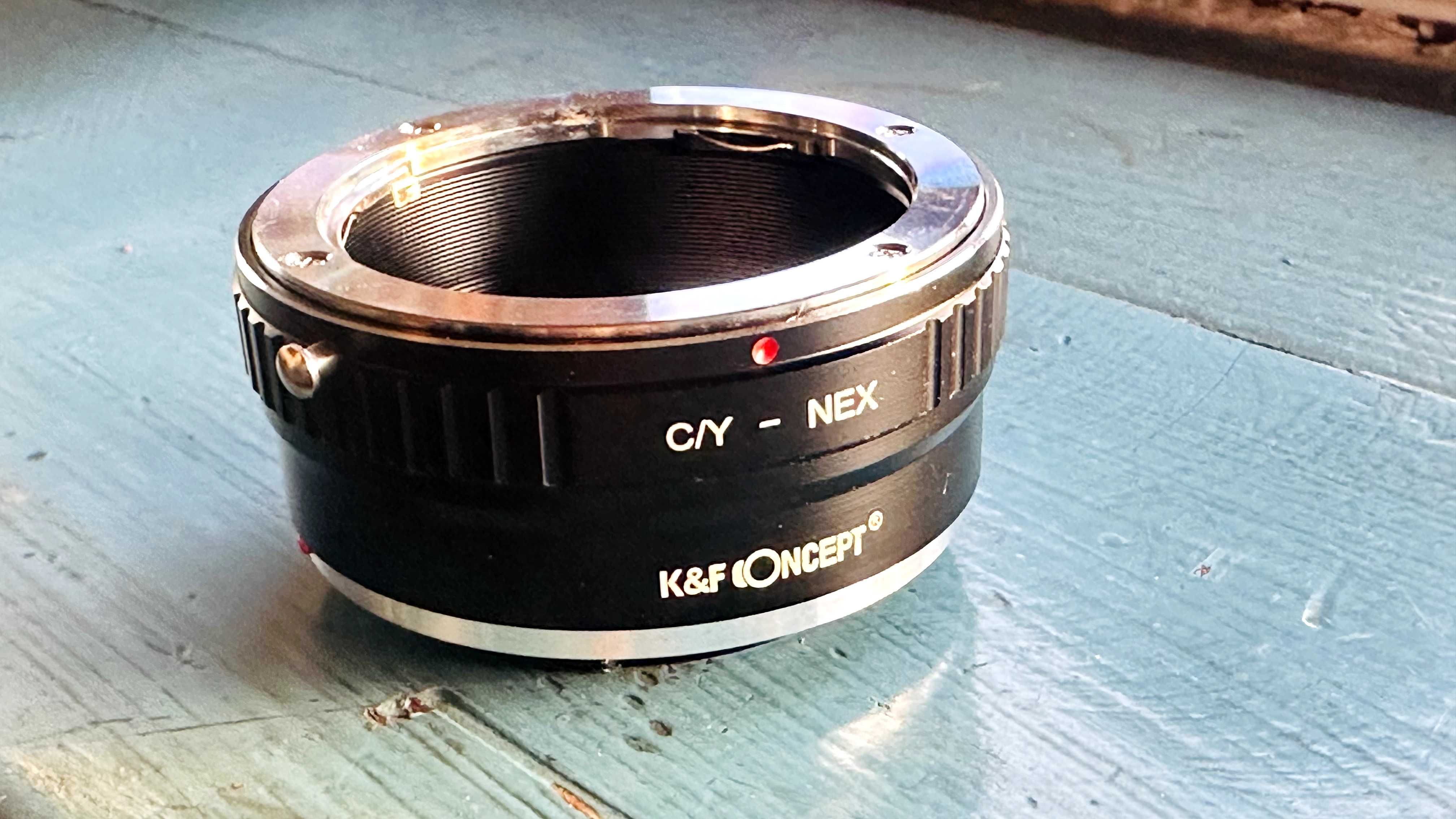 Adapter Contax/Yashica - E Mount , K&F Concept