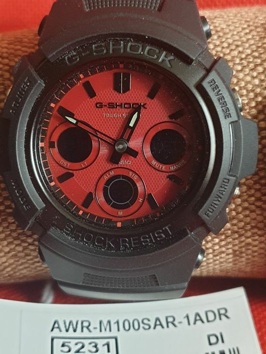 Часы Casio G Shock Солнечная энергич Touch solar