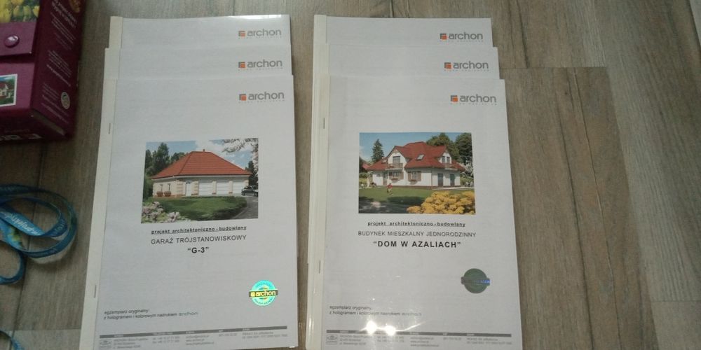 Projekt architektoniczno-budowlany Domu w Azaliach, komplet