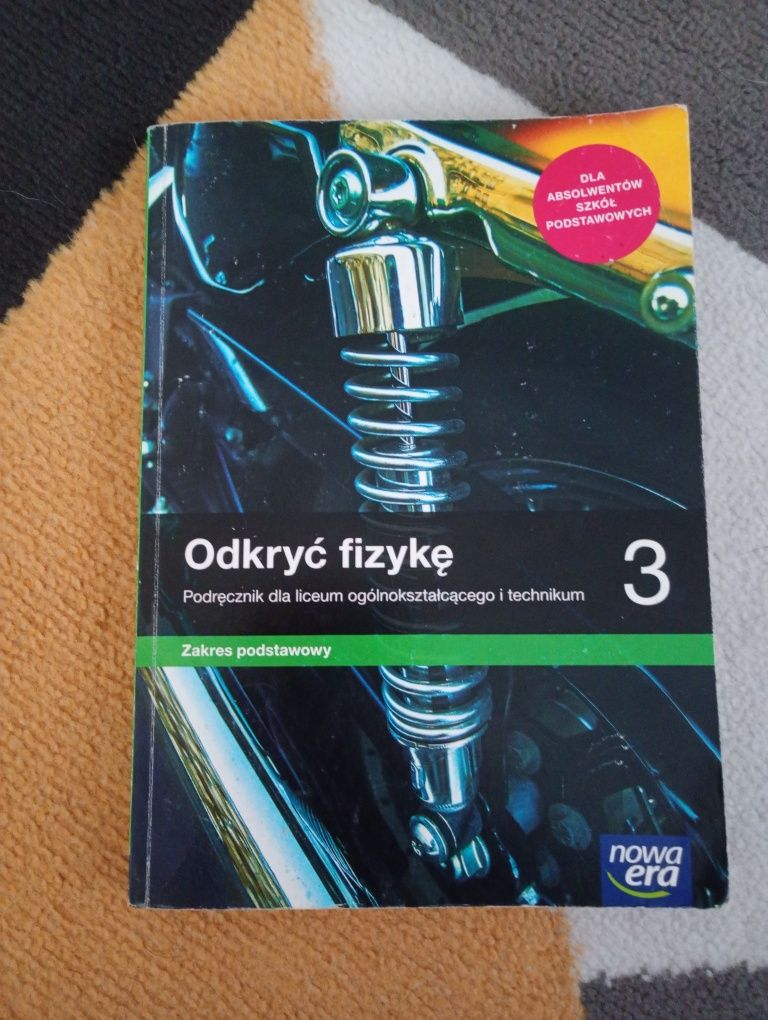 Podręcznik Odkryć fizykę 3 dla liceum i technikum zakres podstawowy