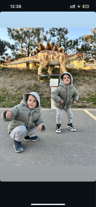 Куртка зимова зара